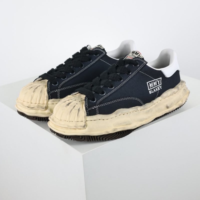 Maison MIHARA YASUHIRO Wayne Original Sole Leather Low Sneaker Black