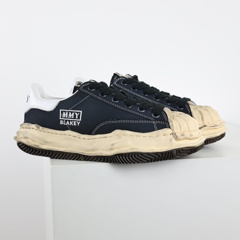 Maison MIHARA YASUHIRO Wayne Original Sole Leather Low Sneaker Black