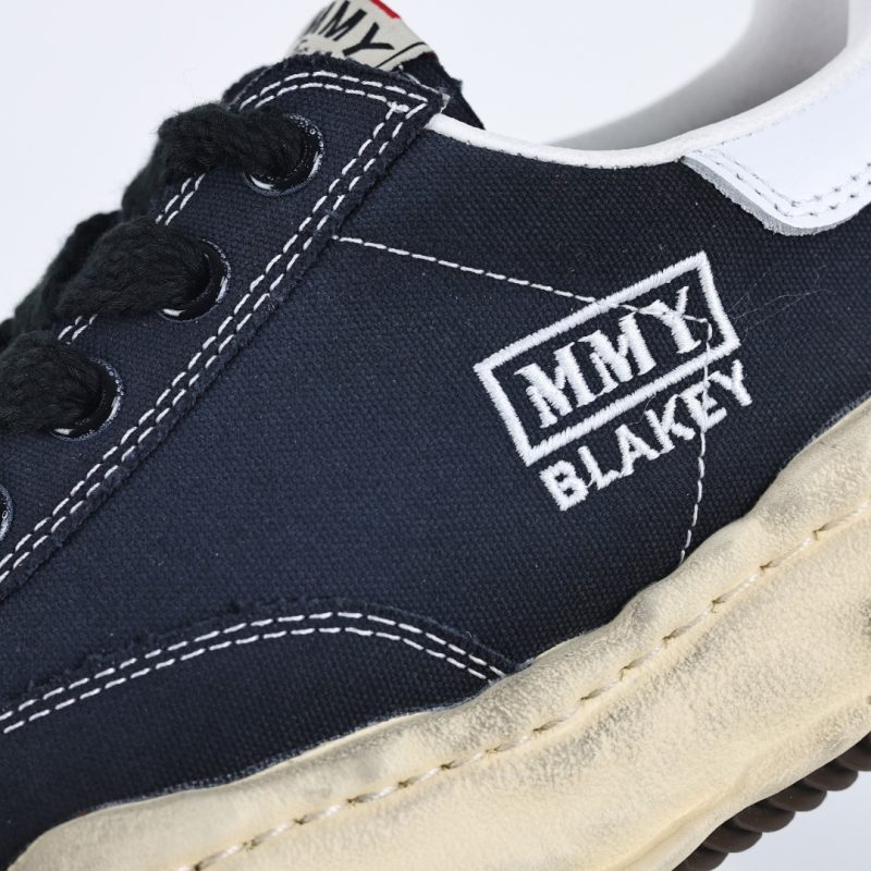 Maison MIHARA YASUHIRO Wayne Original Sole Leather Low Sneaker Black