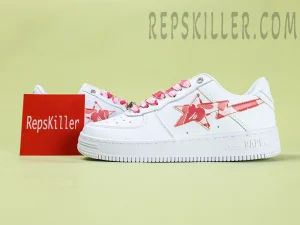 A BATHING APE BapeSta ABC Camo Pink