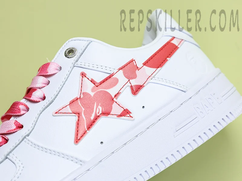 A BATHING APE BapeSta ABC Camo Pink - Image 5