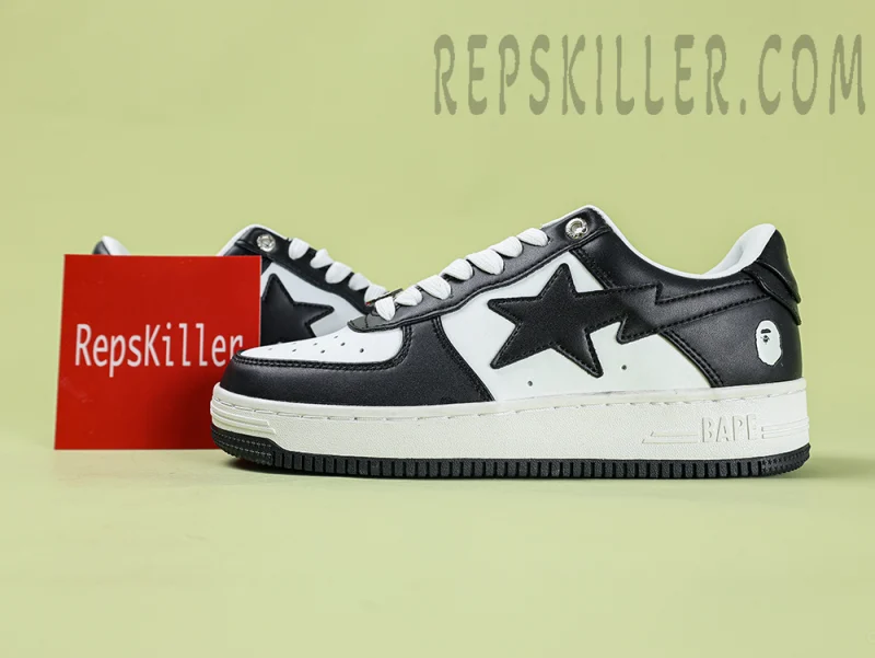 A BATHING APE BapeSta Mono Black