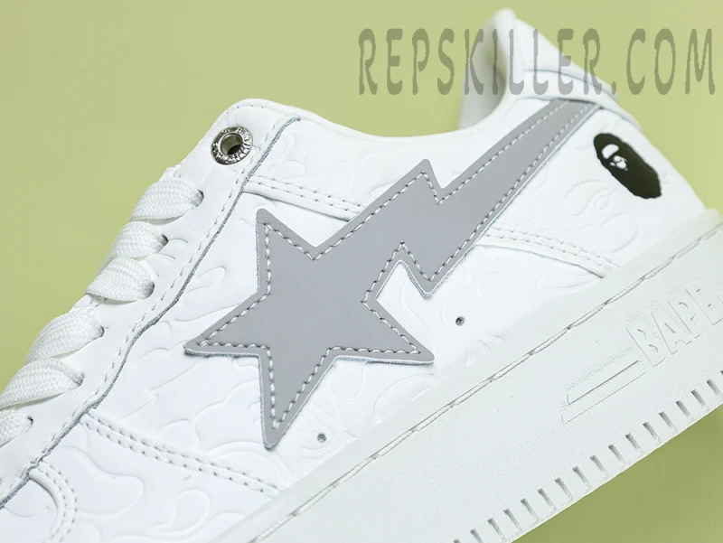 A BATHING APE BapeSta Line Camo White - Image 5